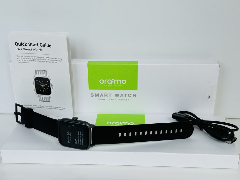 Новий Смарт годинник ORAIMO EW1 Чорний