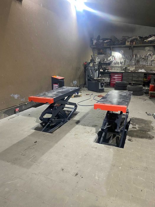 Підйомник ножичний вбудований 3-3.5т Well Kraft 301MS/305MS