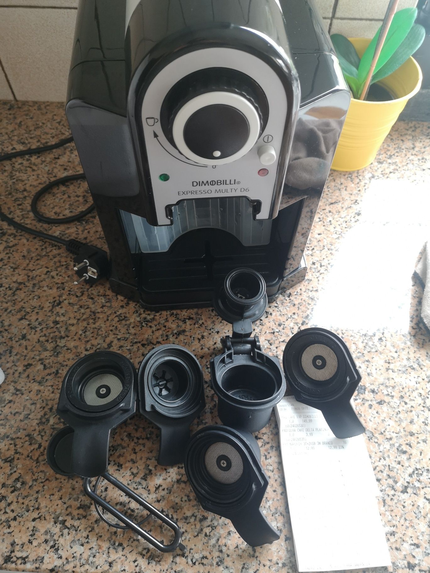 Máquina café Dimobilli D6 (todas cápsulas)