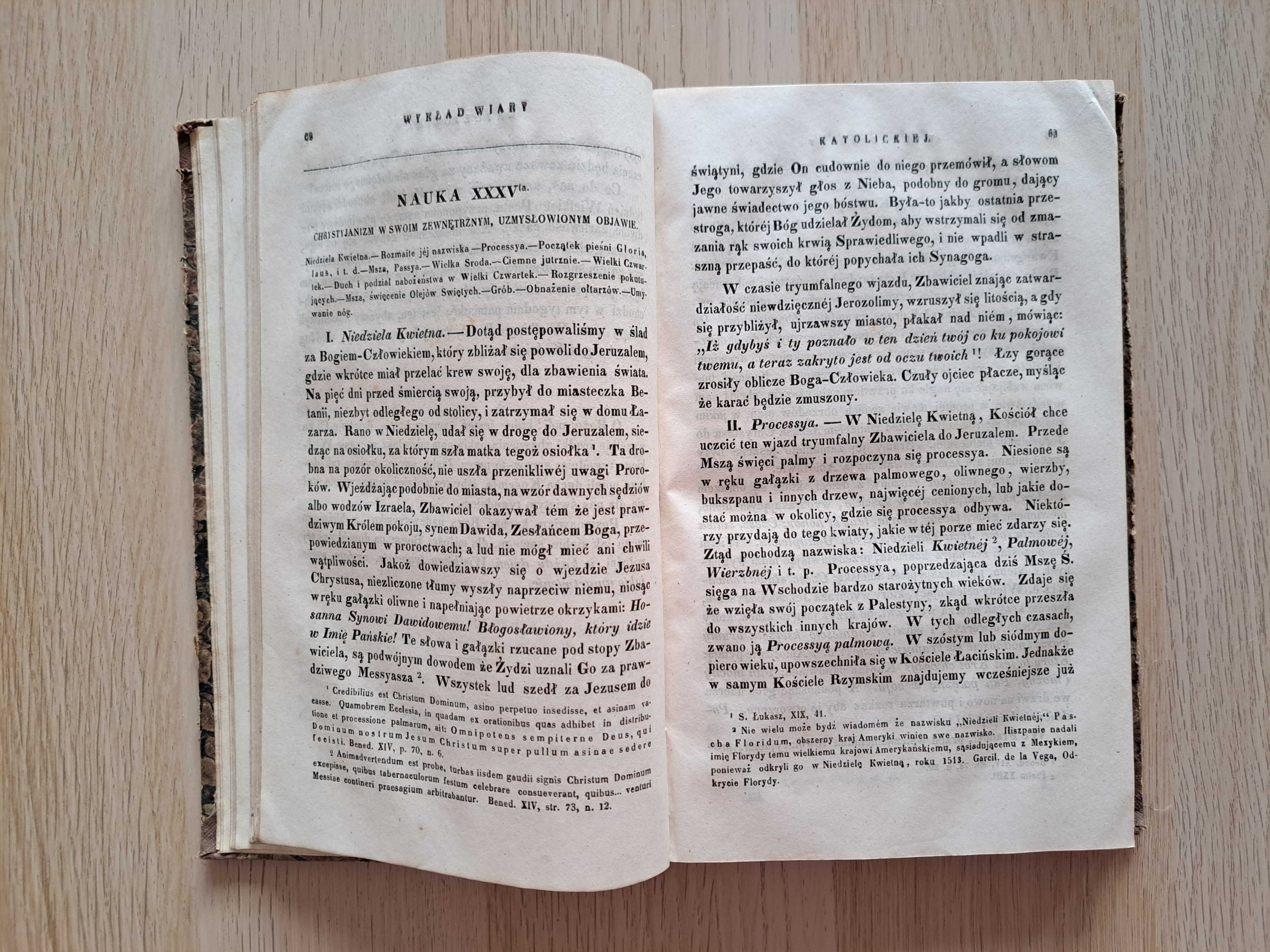 1855 rok. Zasady i Całość Wiary Katolickiej. Tom VIII
