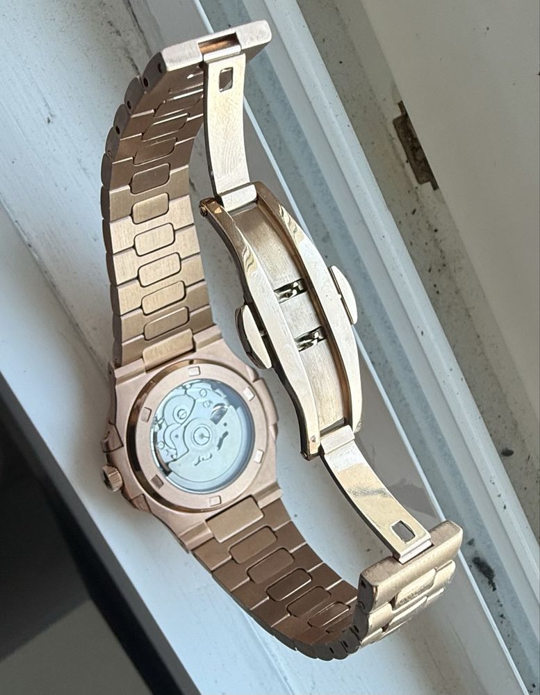 Seiko Mod Nautilus OpenHeart “Chocolate”