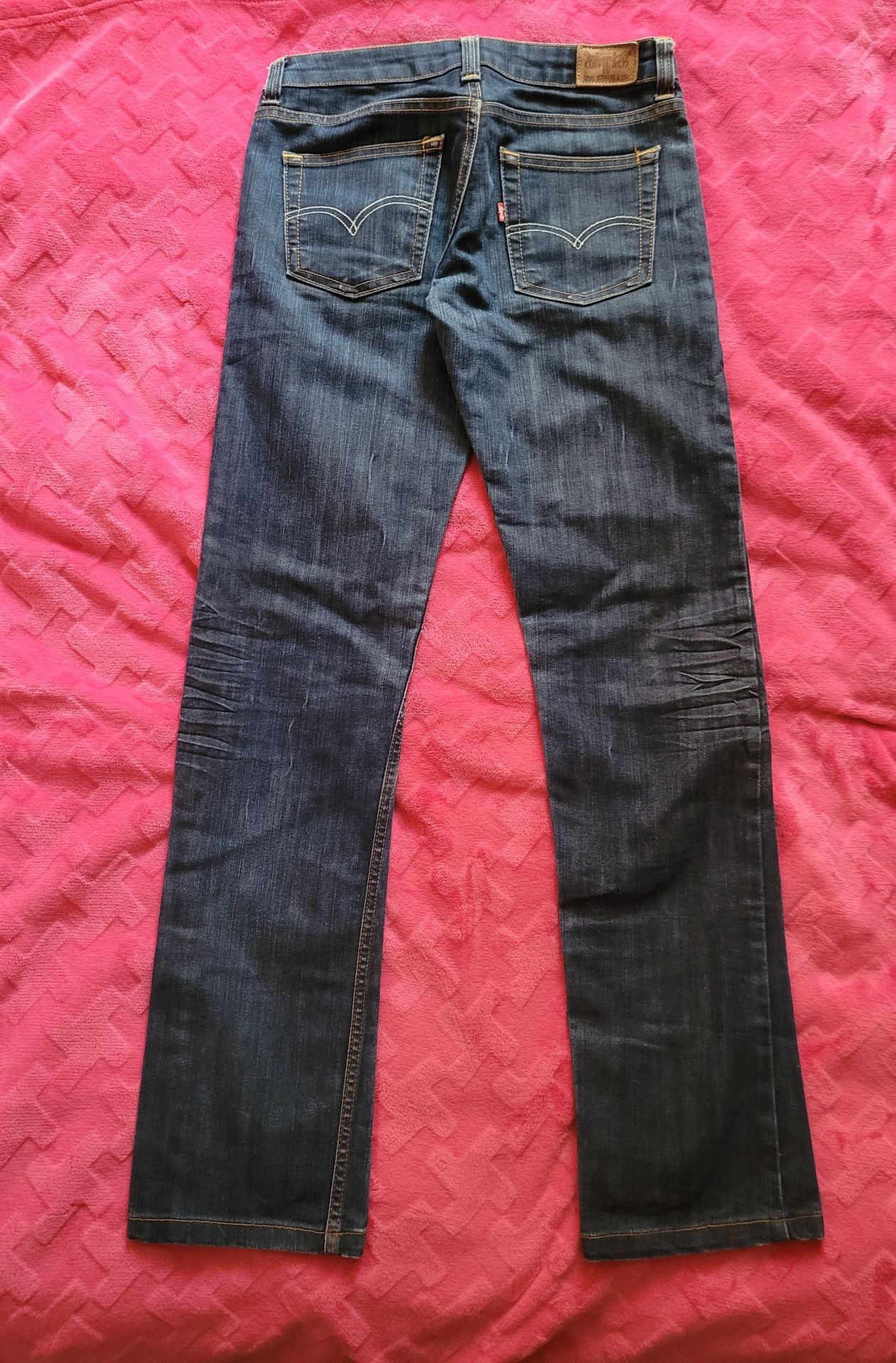 Jeansy streight LEVIS rozm. S