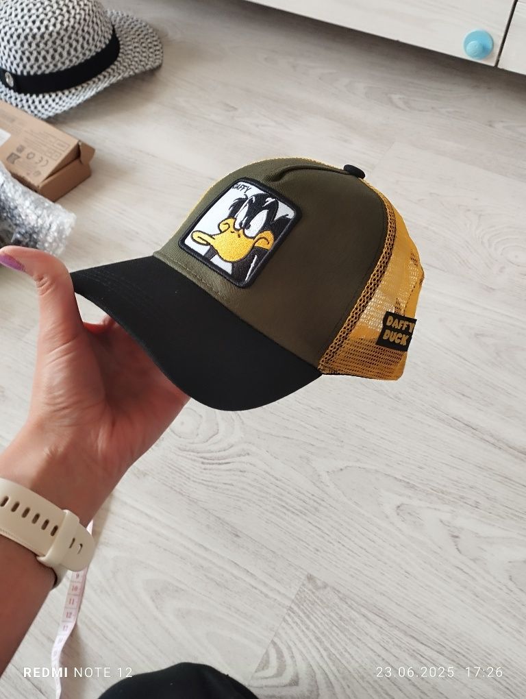 Czapka męska z daszkiem Duffy
