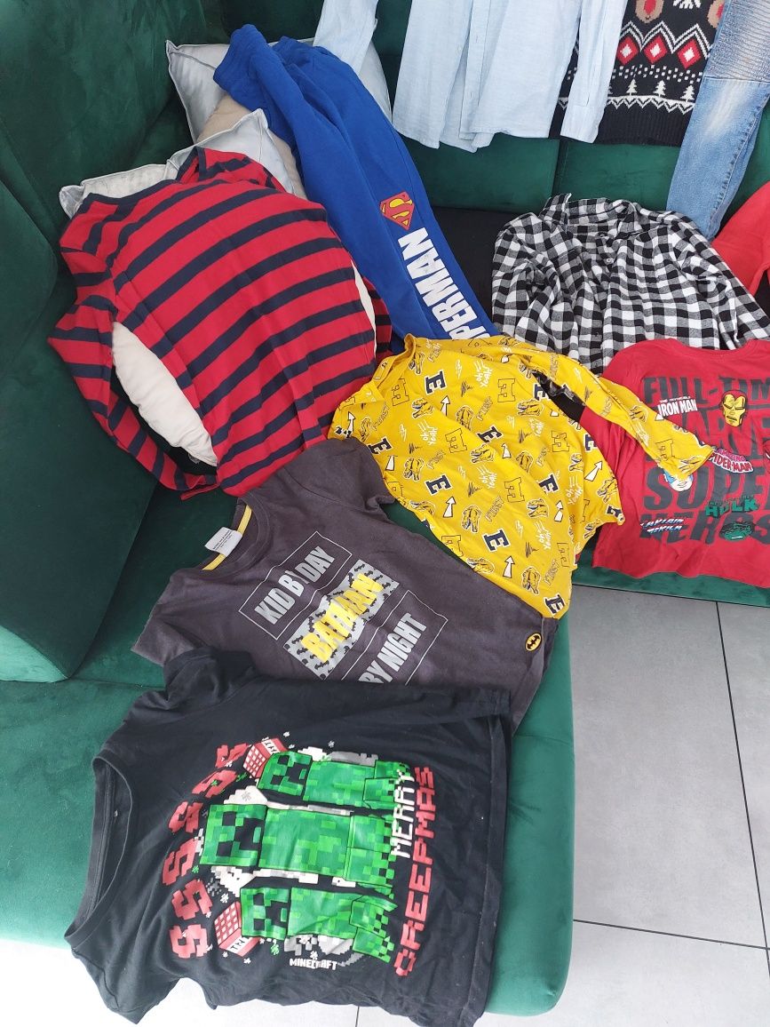 Paka ubran dla chlopca 128