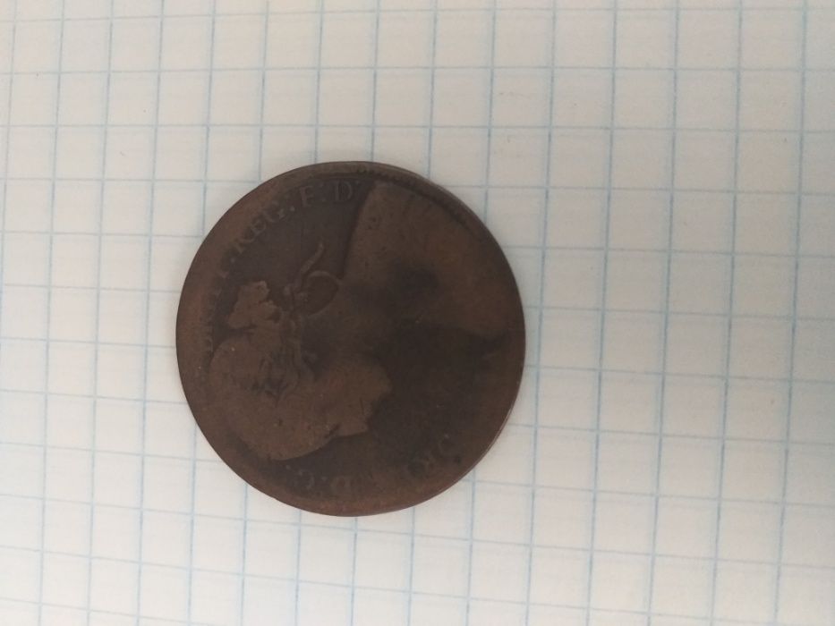 1865 Wielka Brytania One Penny