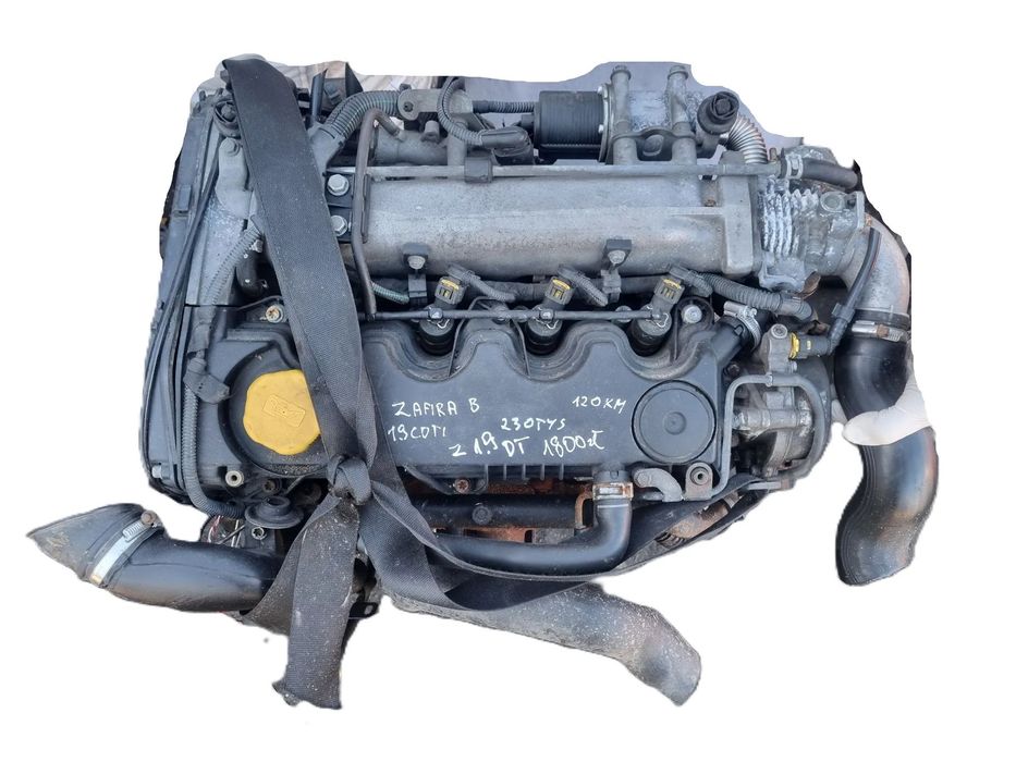 OPEL ZAFIRA B 05-14 SILNIK 1,9 CDTI 120 KM Z19DT PRZEBIEG 230 TYS *