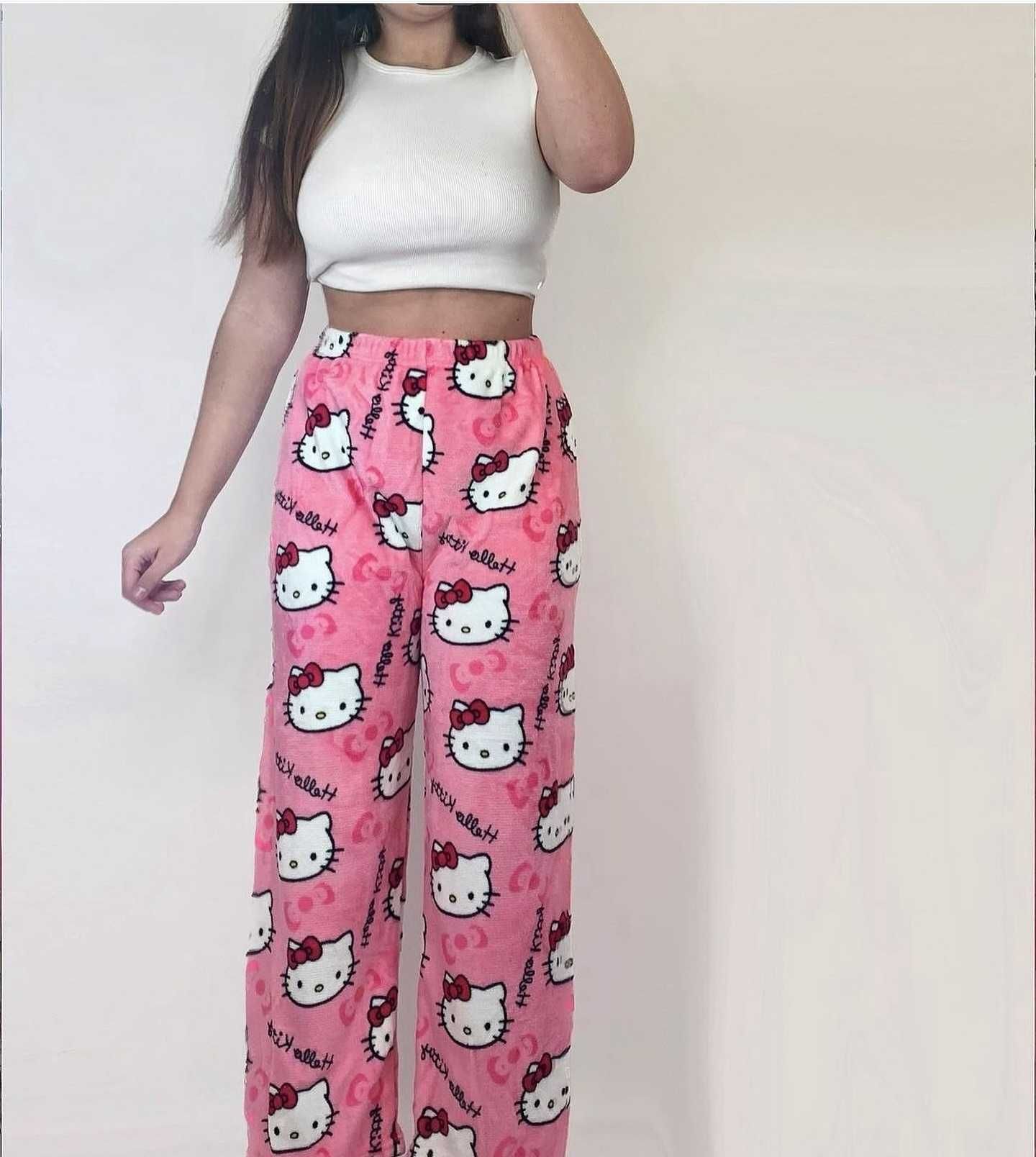 Піжамні штани Hello Kitty (нові) розмір L