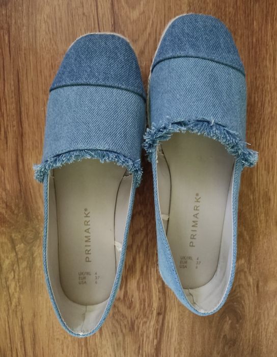 Nowe espadryle primark rozmiar 37