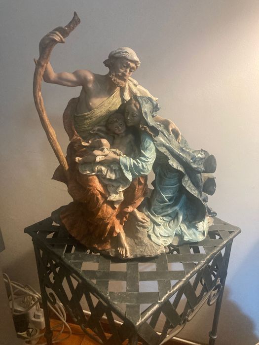 Sagrada família Escultura e Base