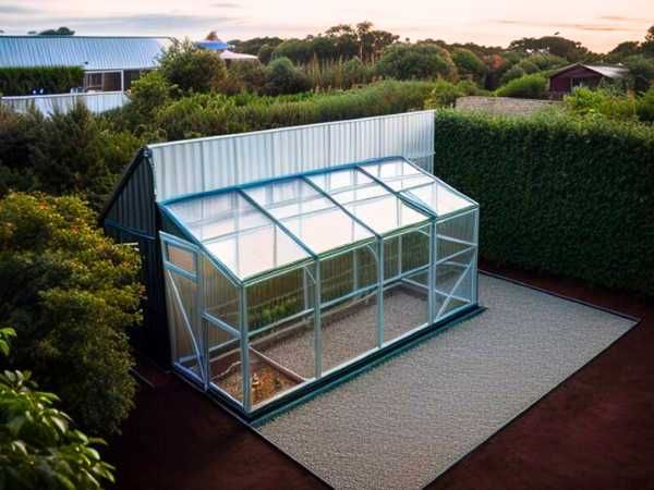 Szklarnia Przyścienna 1,5x4 1,5x6 1,5x8 m Poliwęglan 4/6mm Ocynk