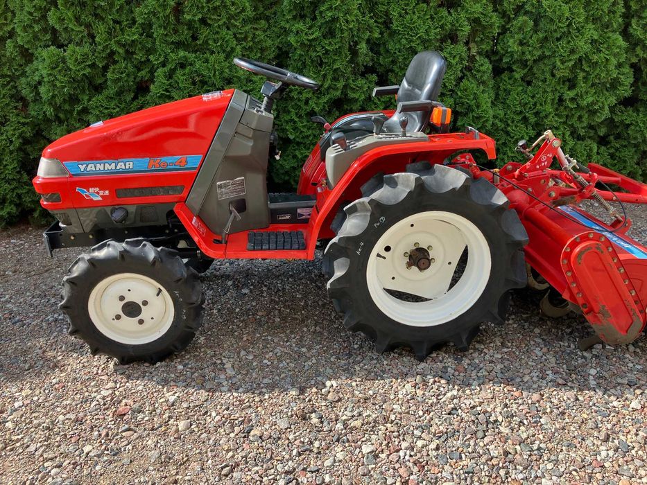 Mini Traktor Yanmar Ke4 Glebogryzarka Iseki Kubota 4X4