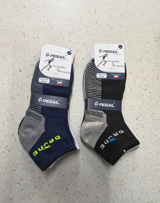 10 x Skarpetki meskie Pesail, 40-44 Nowe.