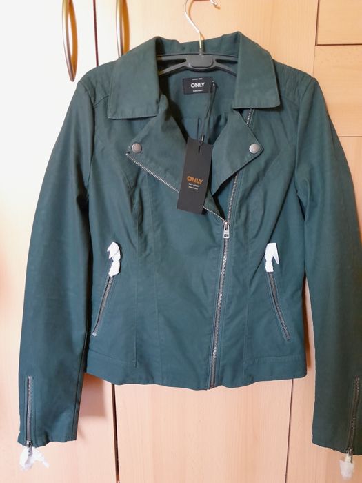 Ramoneska eko skóra  34-36 "ONLY"nowa.