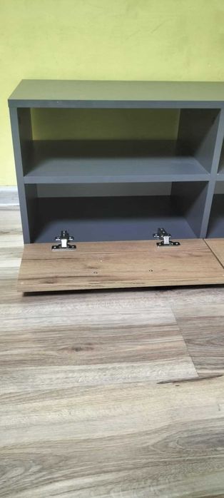 SZAFKA RTV Vicco Lowboard Antracyt 95 x 38 cm, Diego