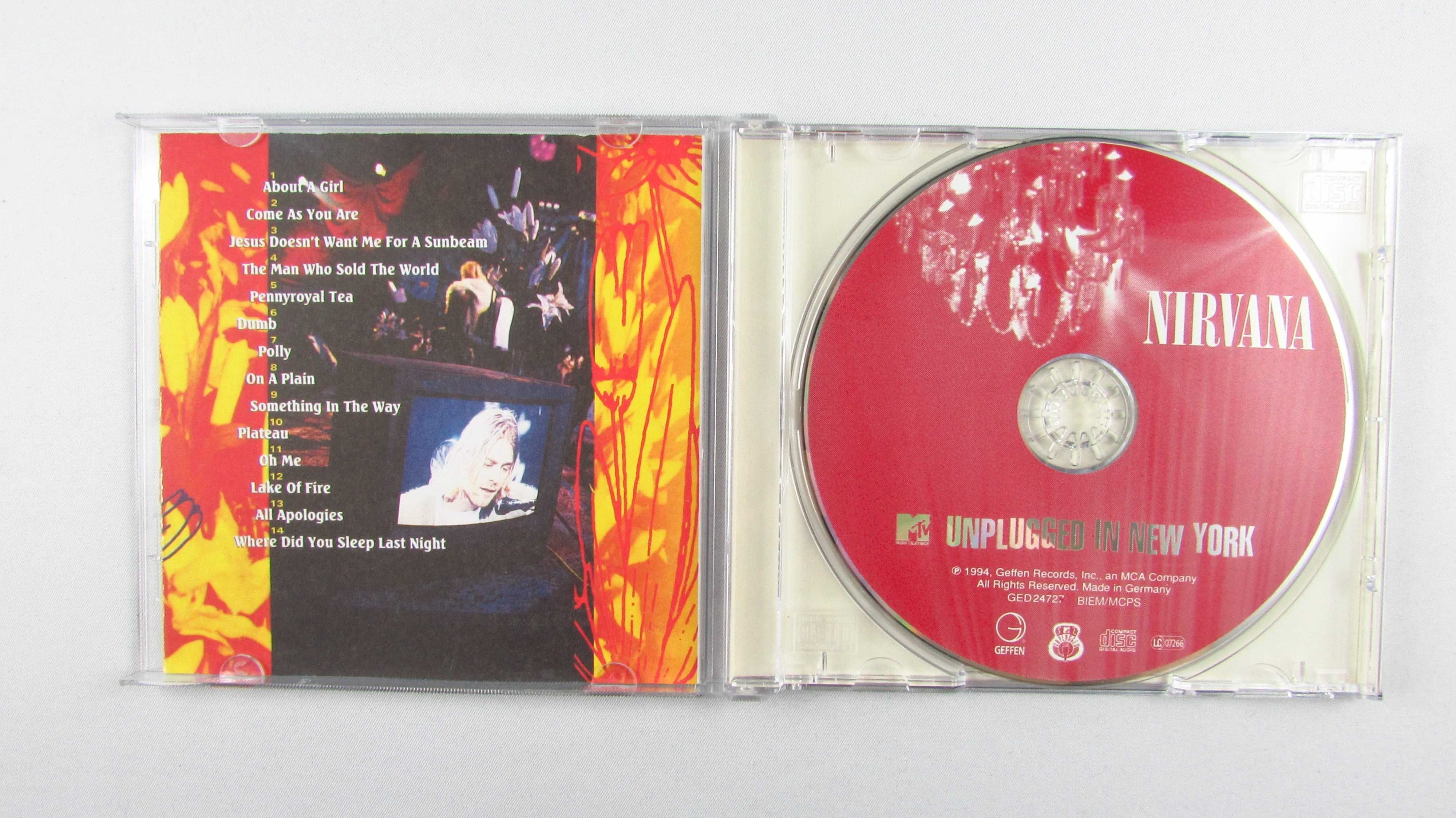 NIRVANA - MTV Unplugged In New York - Płyta CD