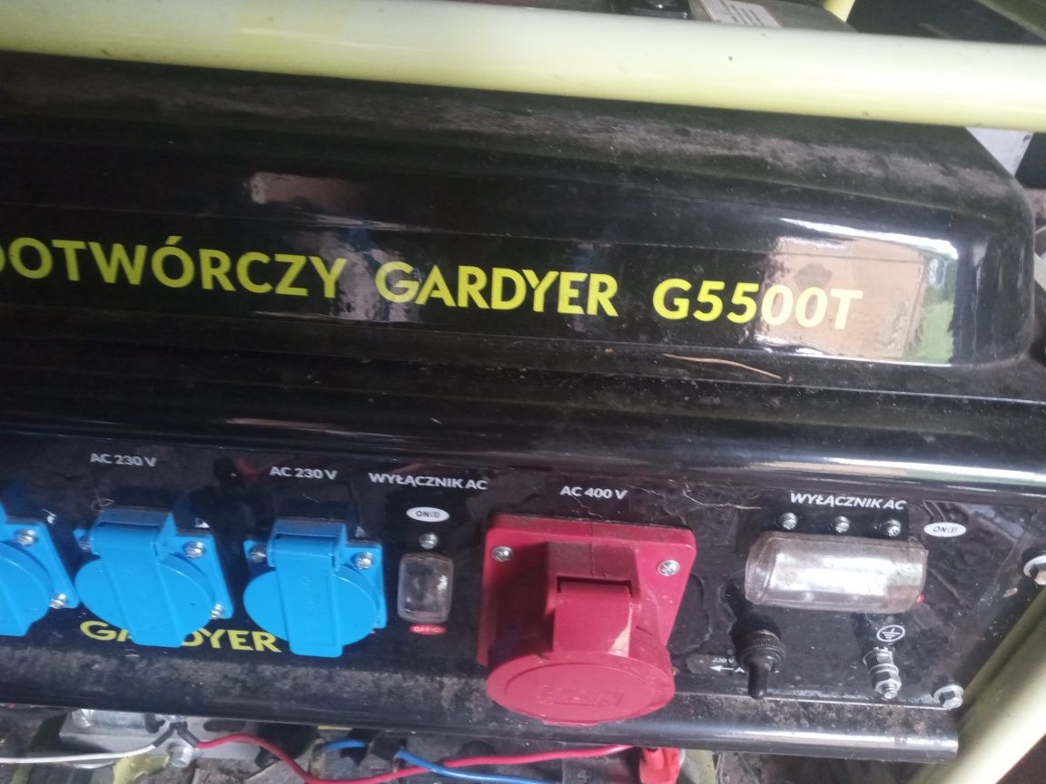 Agregat prądotwórczy Gardyer G5500T