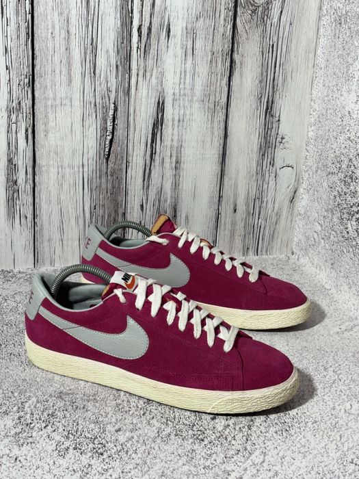 Мужские Кроссовки Nike Blazer Low Premium Vintage Suede Оригинал