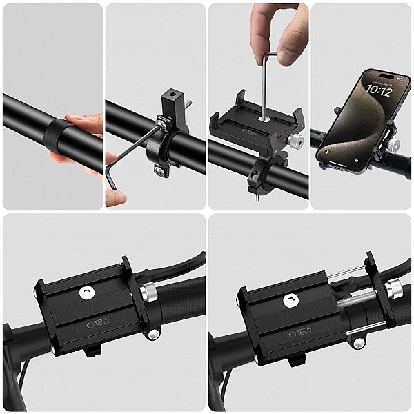 Tech-Protect V4 Universal Bike Mount Black