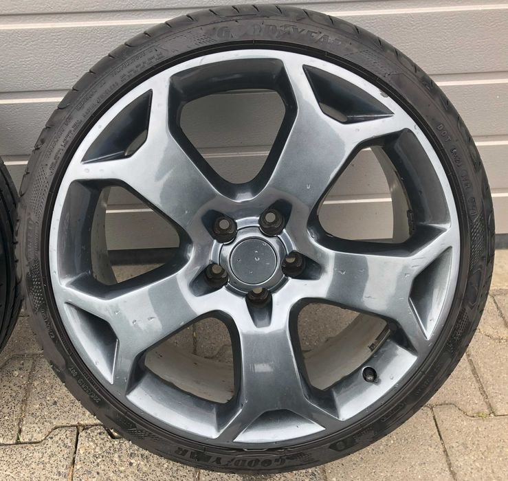 Felgi aluminiowe Snowflake 19" 5x110 + opony letnie Goodyear Eagle F1