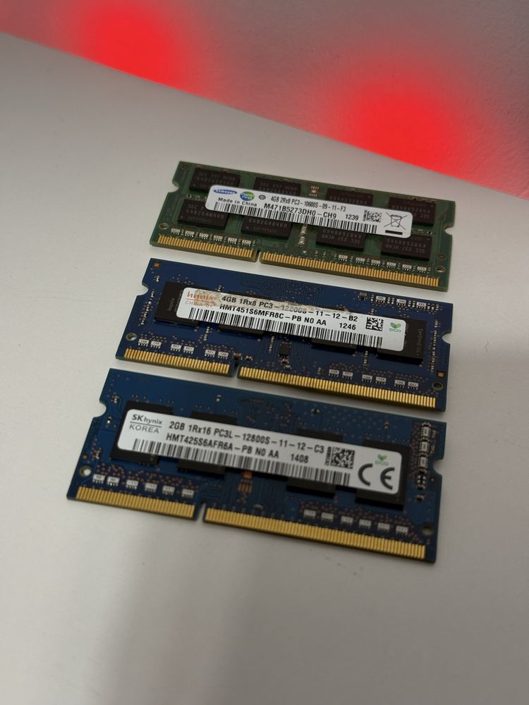 Pamieć ram ddr 3, 4 sodimm dysk 2,5 1Tb i 500Gb