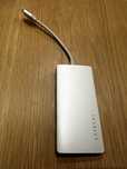 Satechi Type-C Multi-Port Adapter 4K with Ethernet V2 Silver