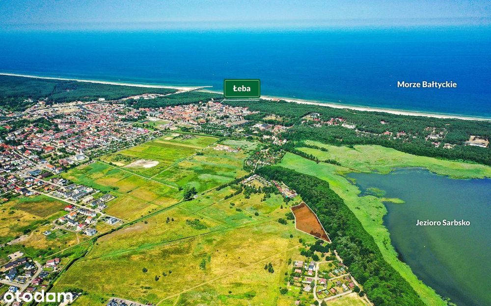 Działka budowlana w Nowęcinie pod Łebą