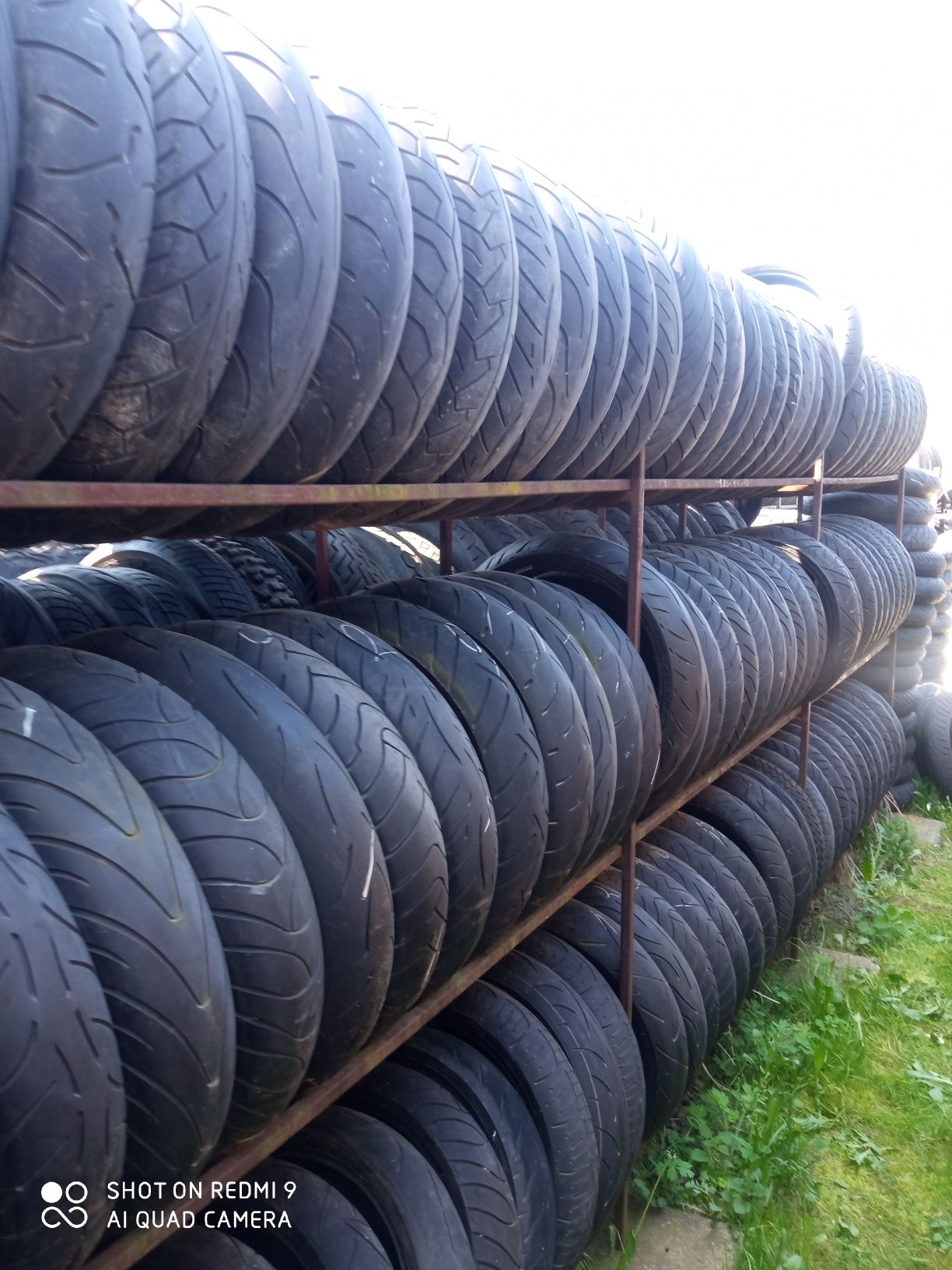 120/70R17 Opony używane do motocykli