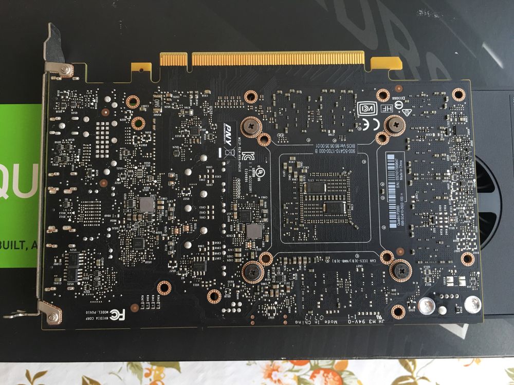 Видеокарта PNY Nvidia Quadro p2000