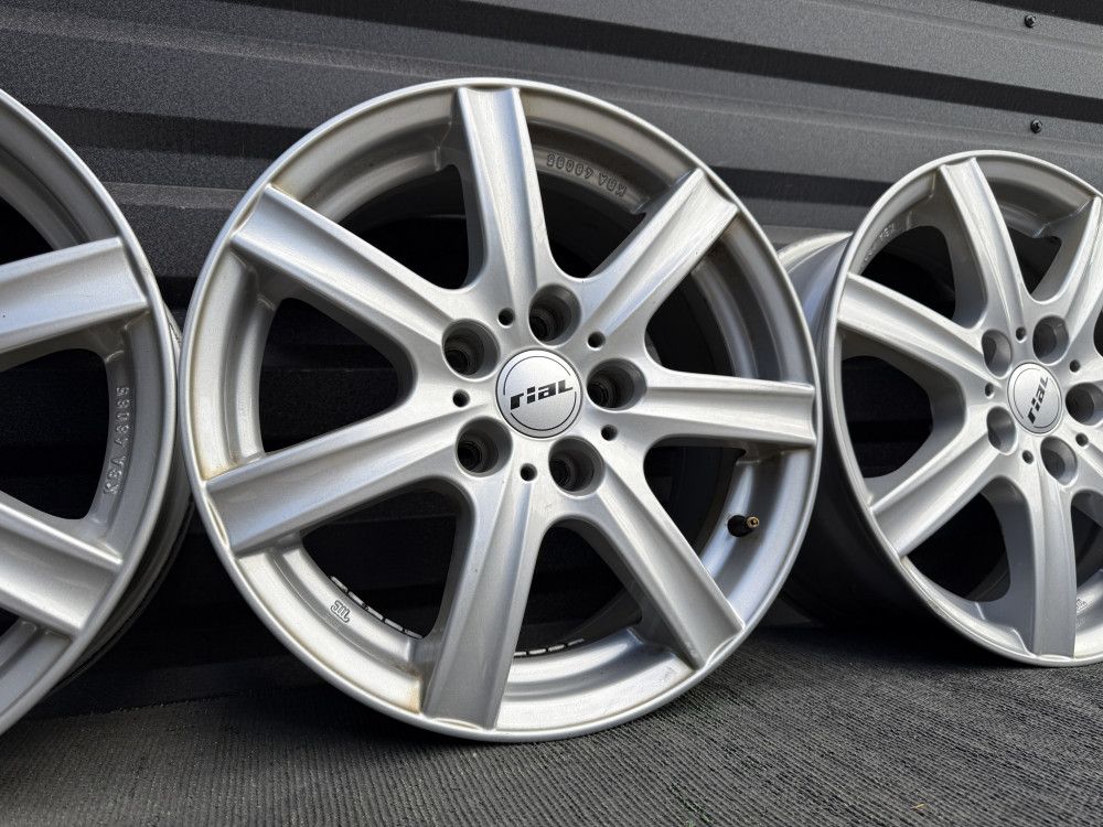 R16 5x114.3 ET38 Rial Toyota Mazda Honda Nissan Kia Hyundai Renault