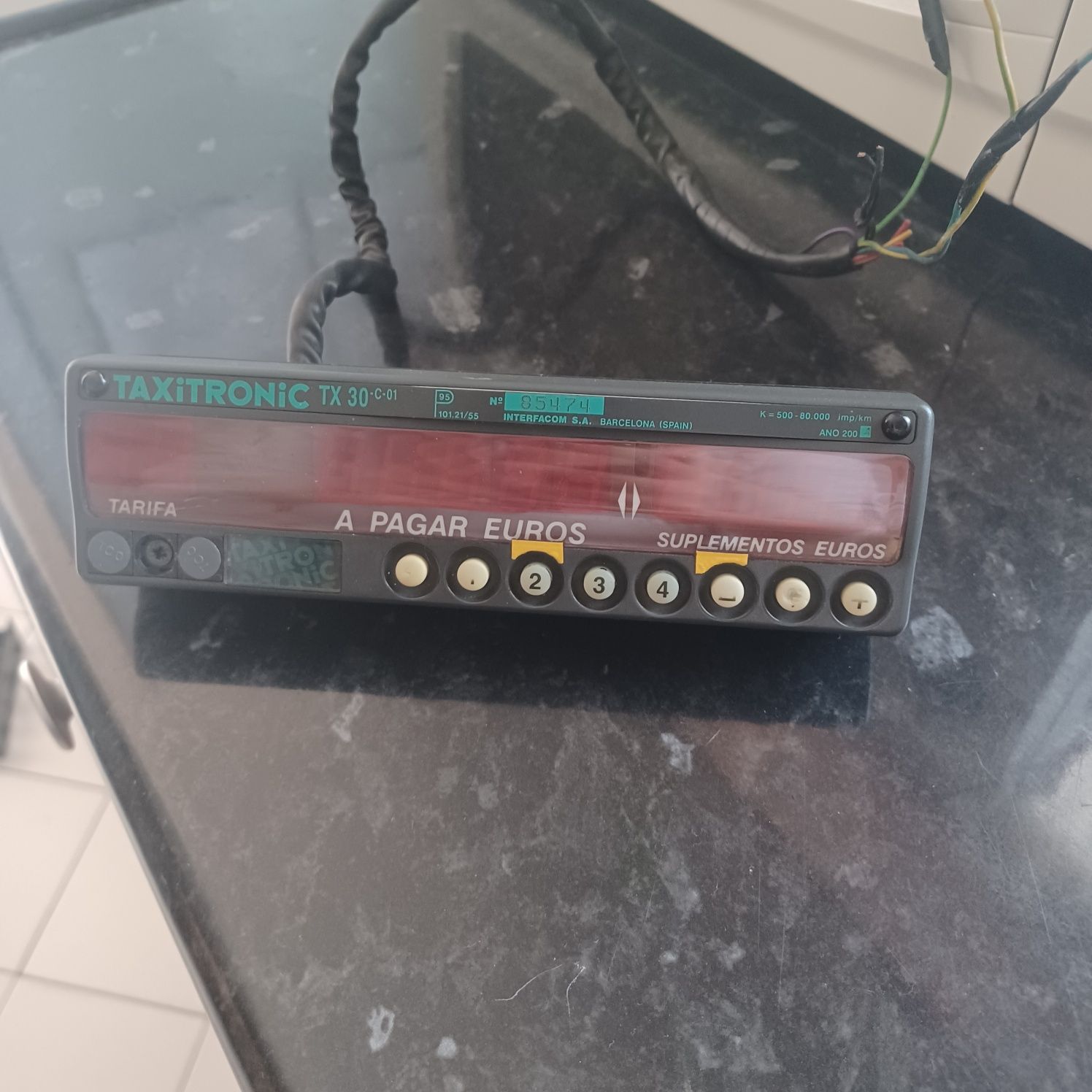 Taximetro tx30 usado