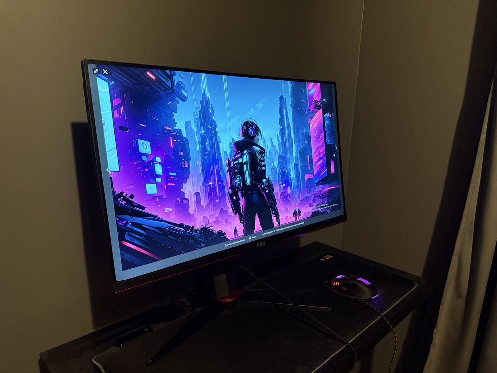 Komputer gamingowy i5-10400F RTX 3060 16GB RAM Monitor 27” + RGB
