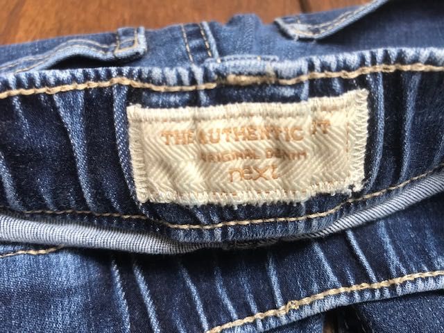 Spodnie jeans, Next, r. 110, stan idealny.