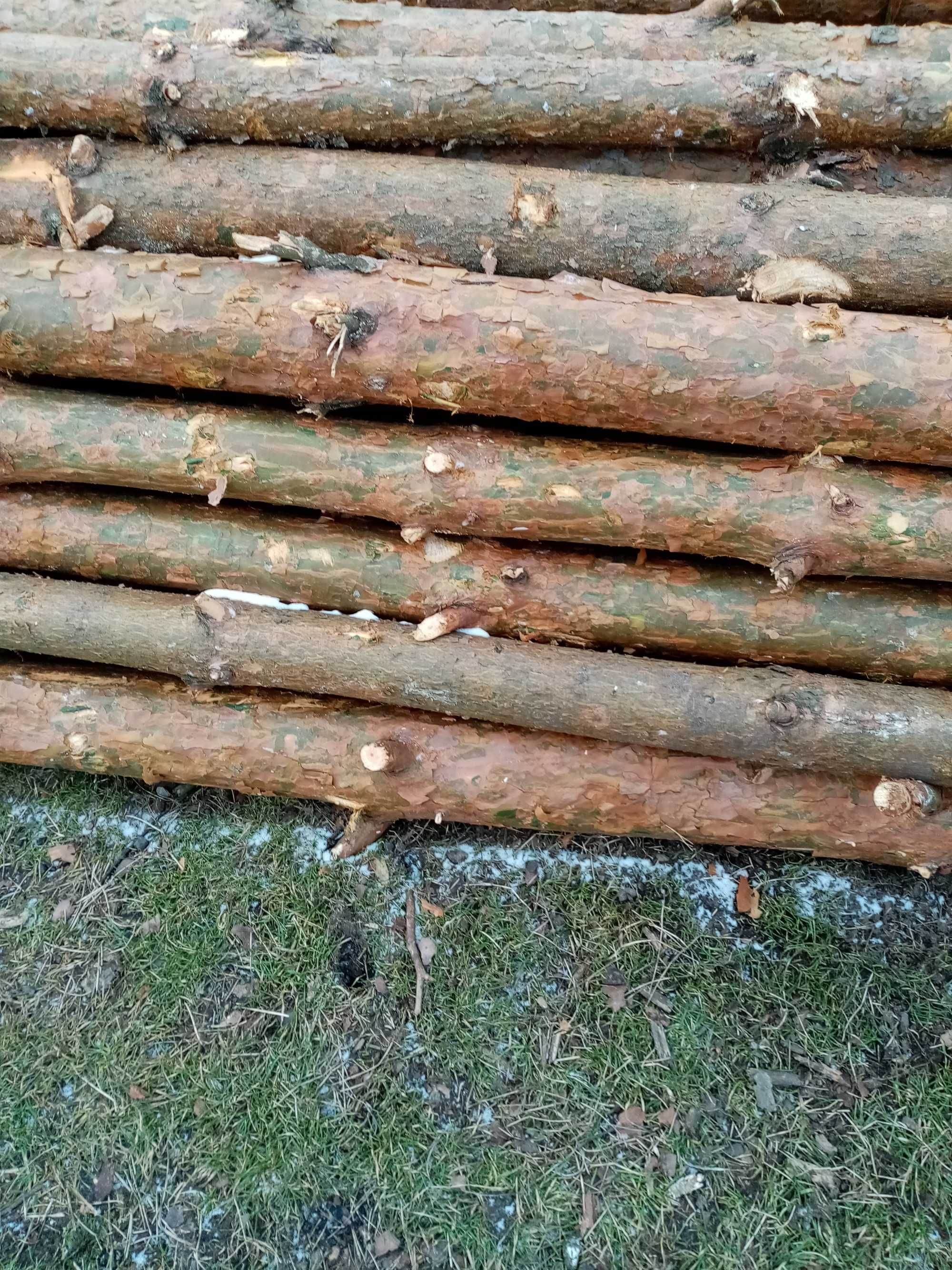 Stemple drewniane