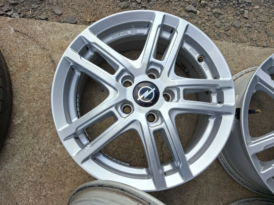 [A69] ALUFELGI 15'' 5x105 OPEL Astra K,CHEVROLET Aveo+Czujniki