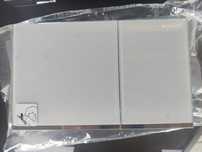 Geberit Sigma60 Przycisk WC prostokątny szkło białe 115.640.SI.1