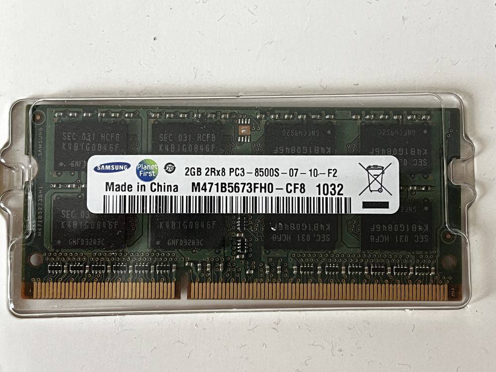 Pamięć RAM 4Gb Samsung SO DIMM 8500S