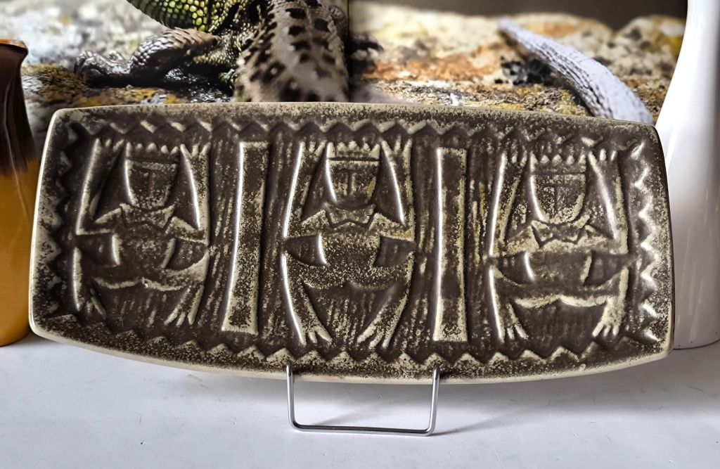 Patera Johgus Bornholm piękna stara ceramika
