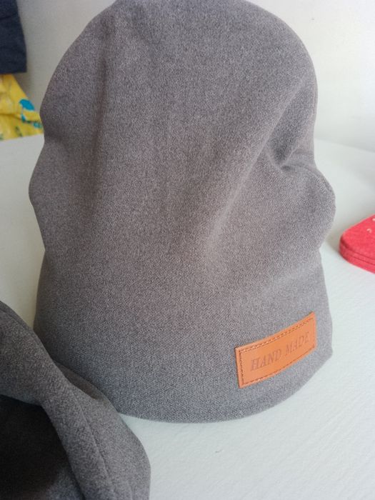 Super czapka z kominem dla dziecka, nowa