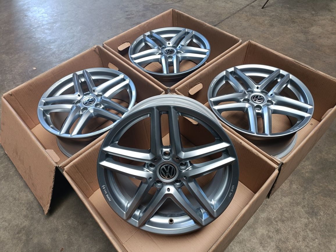 Alufelgi Felgi VW 17 cali 5x112 Passat CC Touran T-Roc Caddy Scirocco