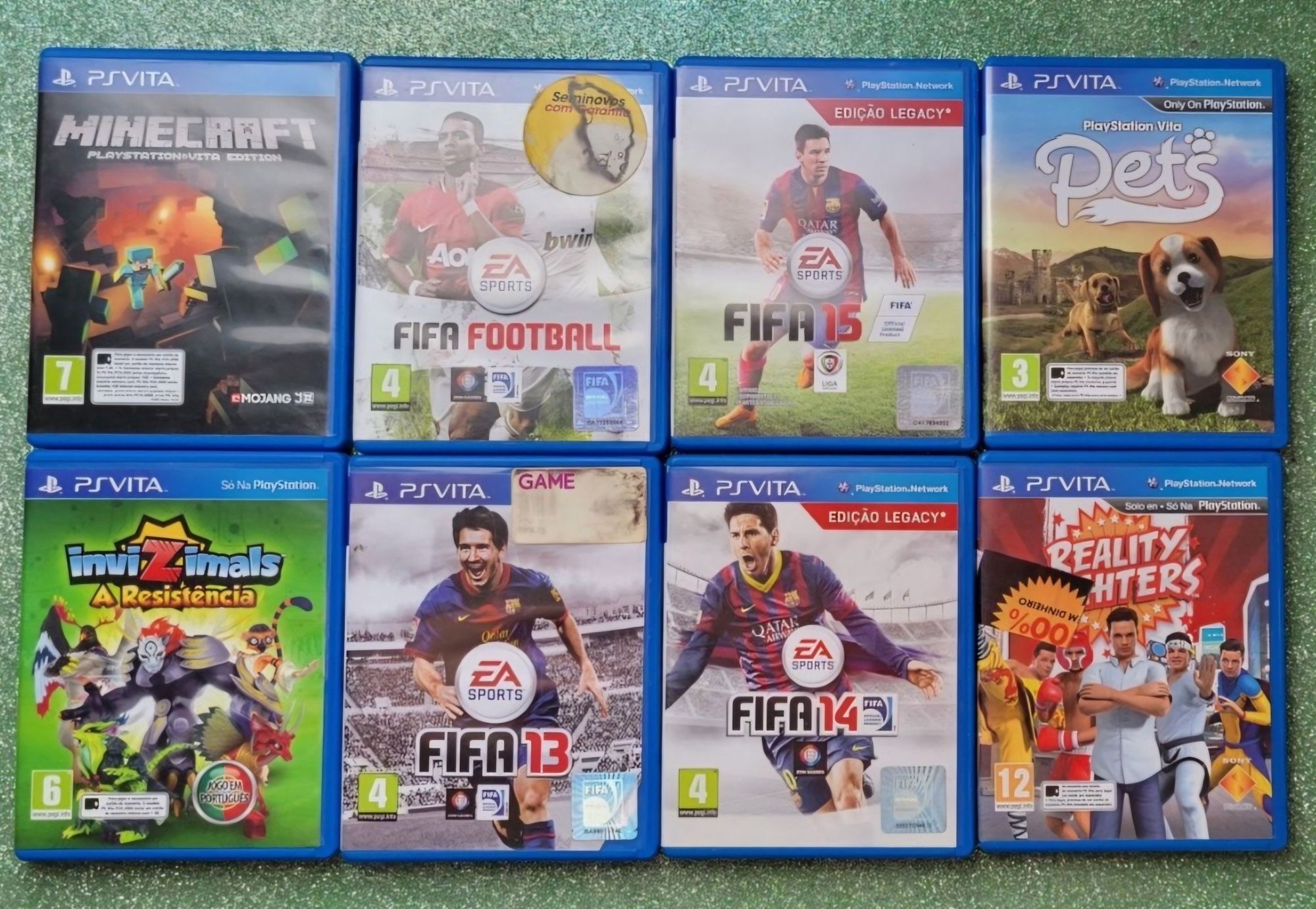 Lote de 19 Jogos PSVITA (como novos)