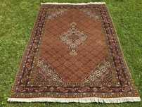Tabriz Mahi - Perskie rękodzieło z Iranu - Czysta wełna Kork 136 x 210