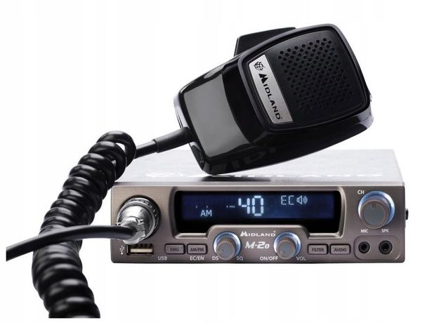 Nowe CB Radio do samochodu AM/FM 12V z USB + WTYK
