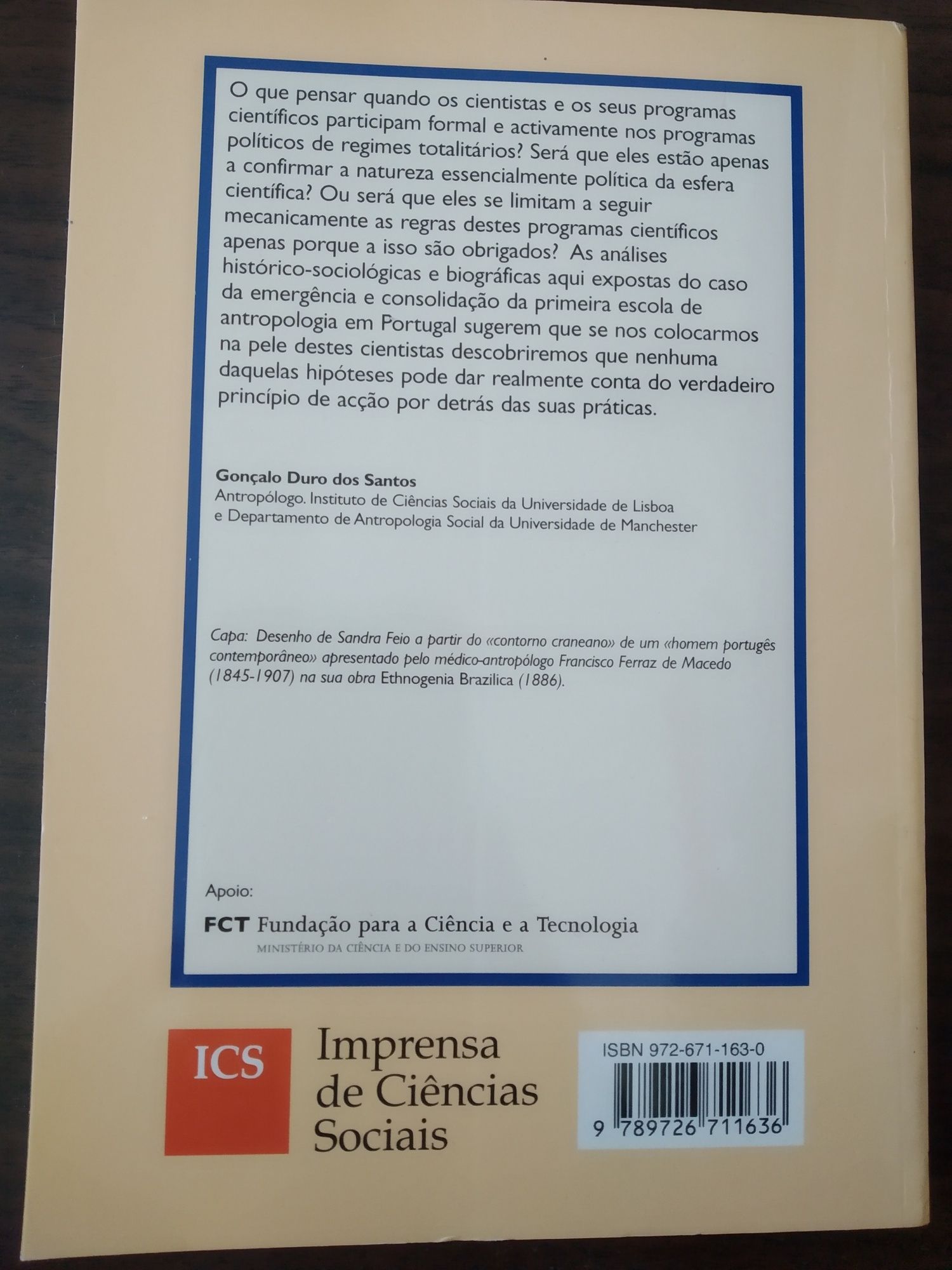 Livro: "A escola de antropologia de Coimbra"