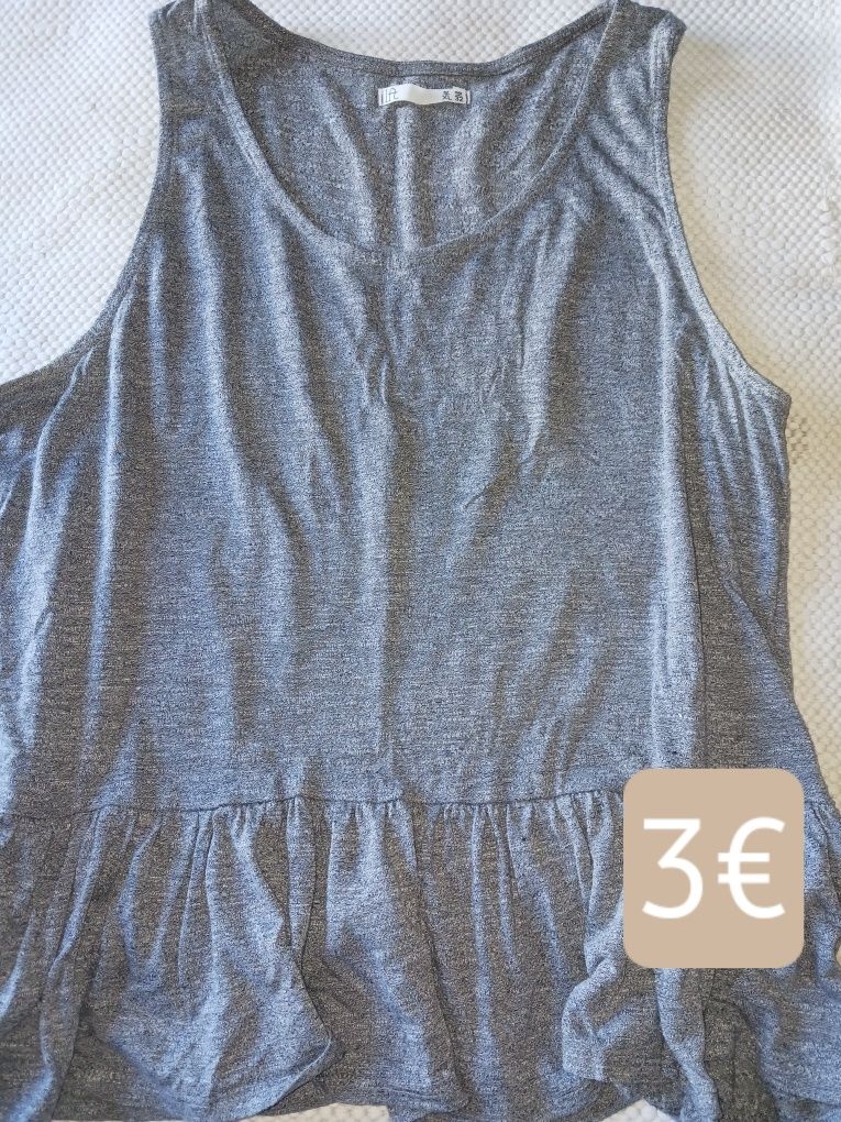 Top cinzento lefties