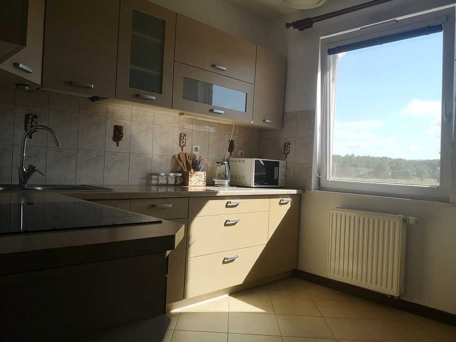 Mieszkanie 2 pok, 44+3m, balkon, klima, TV55, JG, Zabobrze, Kiepury