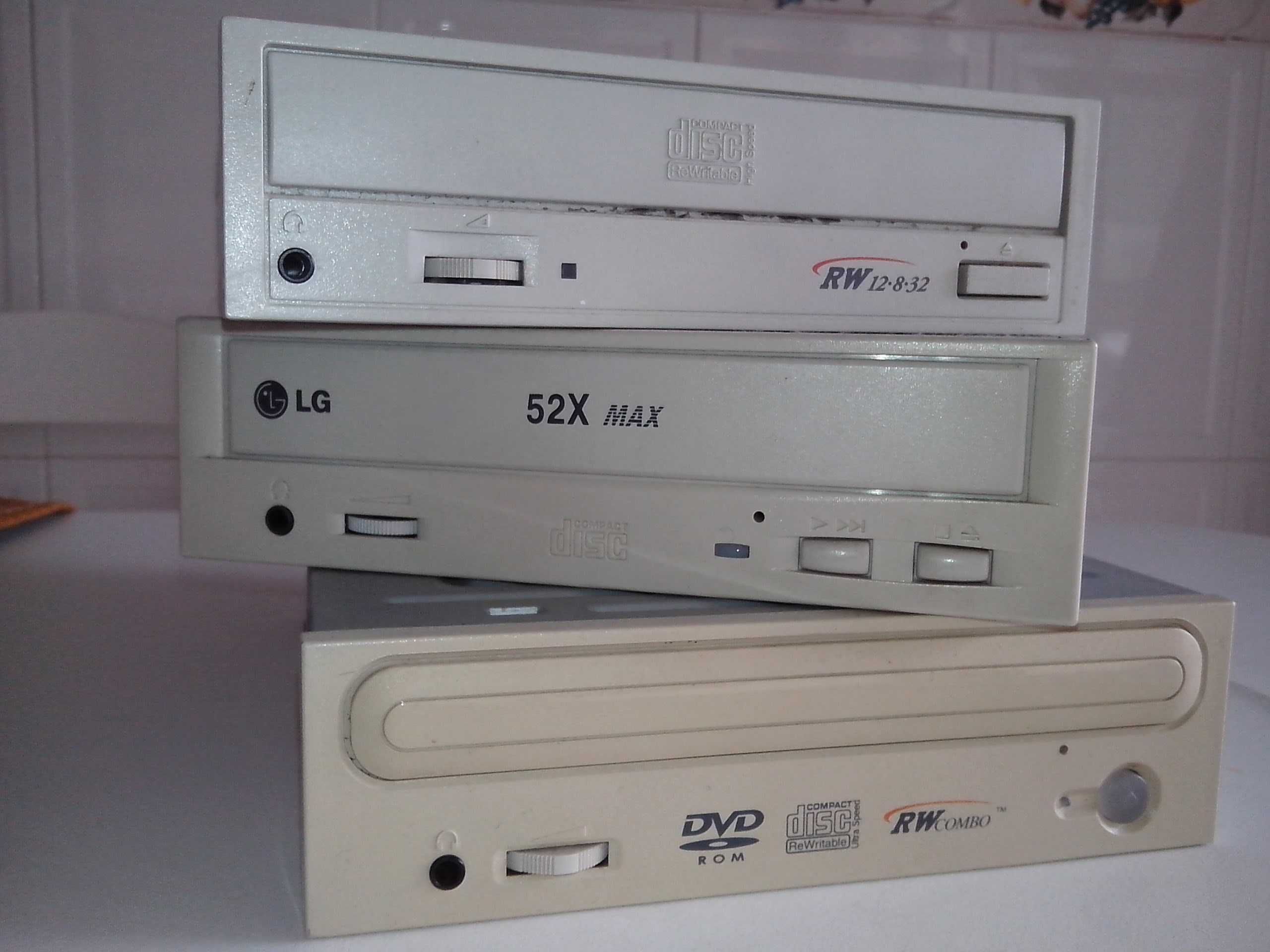Drives de CD ou DVD R ou RW para PC
