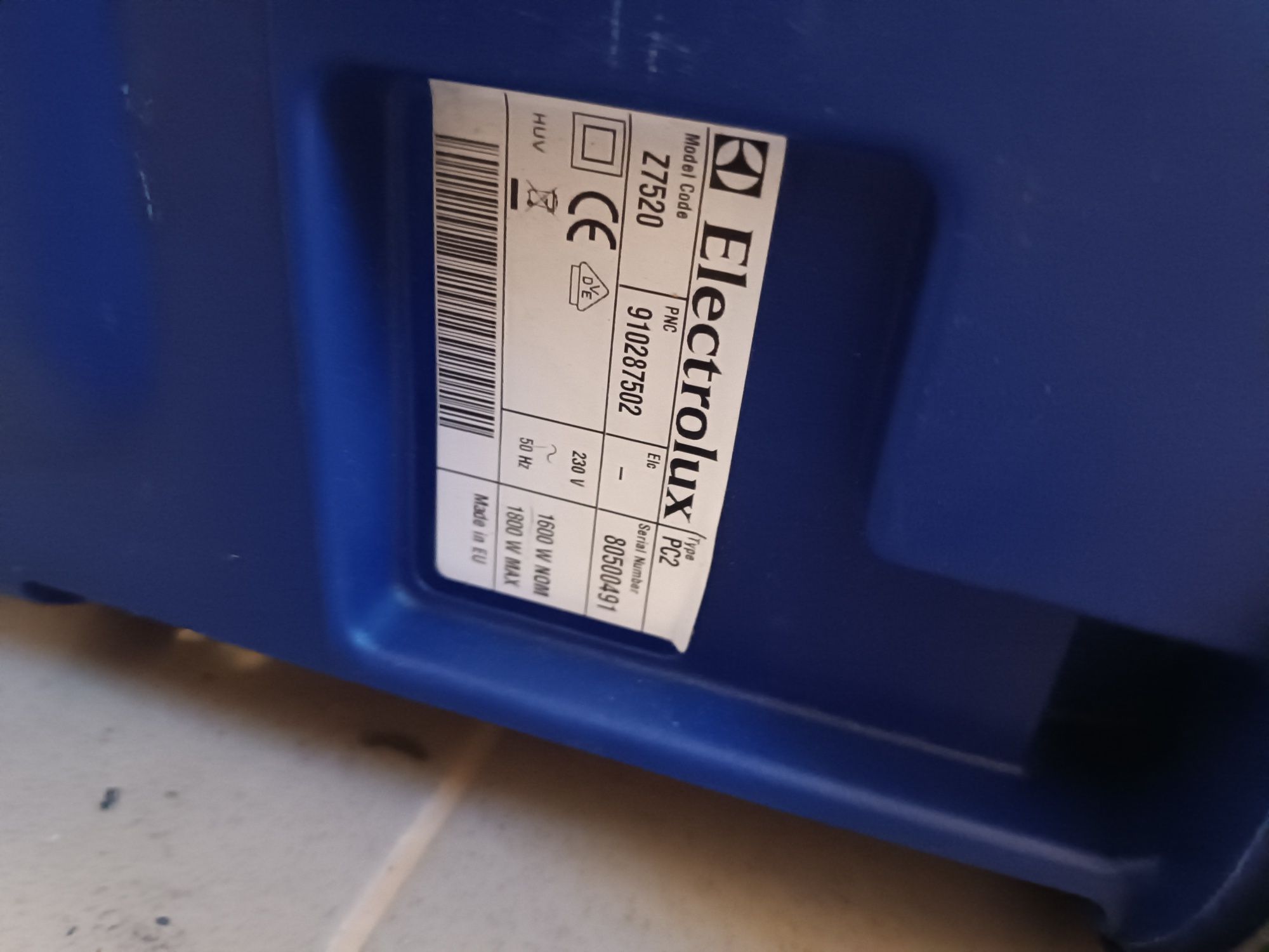 _ Odkurzacz Electrolux Clario Z7520 na części
