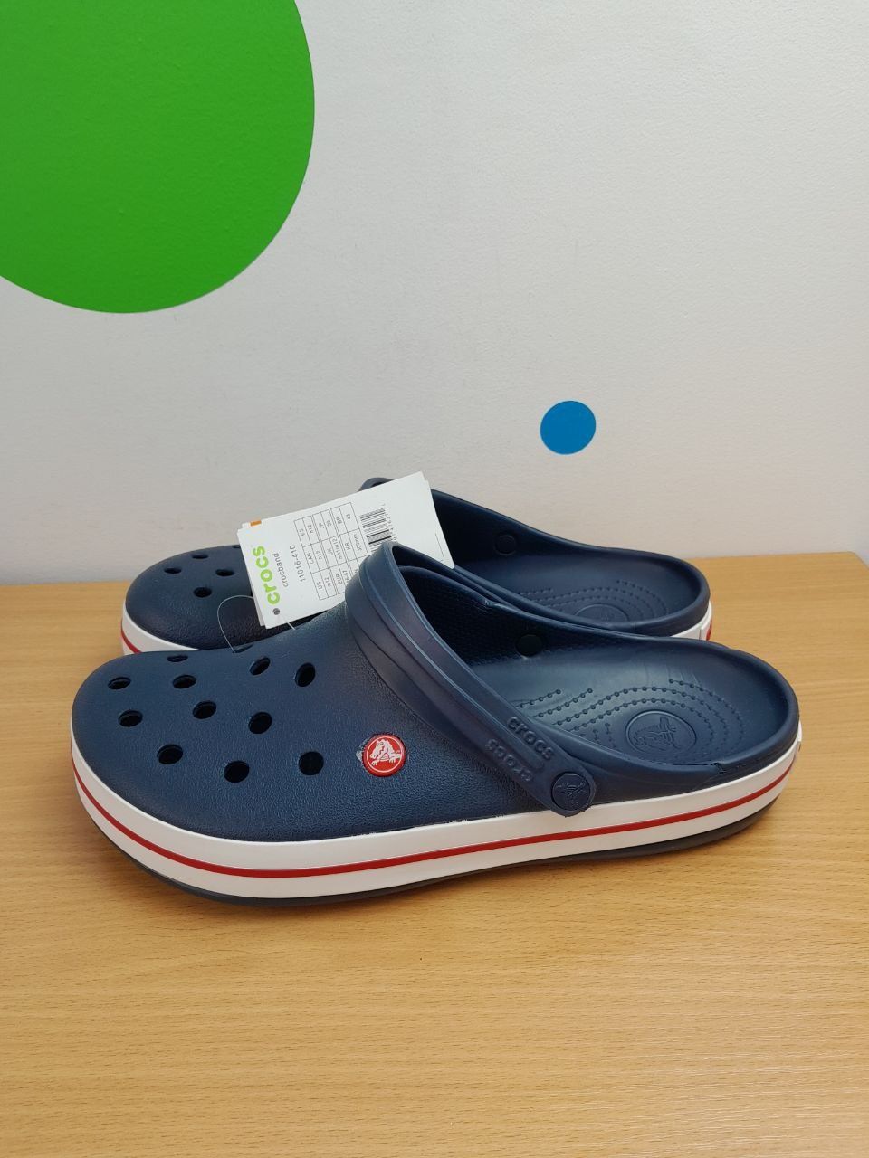 Уцінка ! Crocs Bayaband Crocband Navy чоловічи крокси