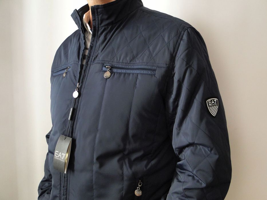 Kurtka ARMANI EA7 , rozmiar L granat wiosna OKAZJA !!, WYPRZEDAŻ !!!