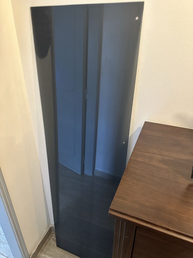 Tampo de vidro preto malm